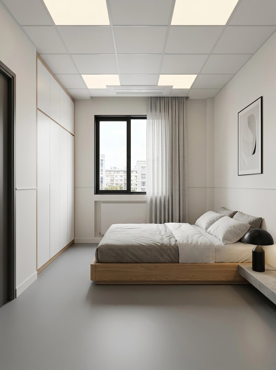 Minimalism Bedroom design — interior photo by GenRoom AI