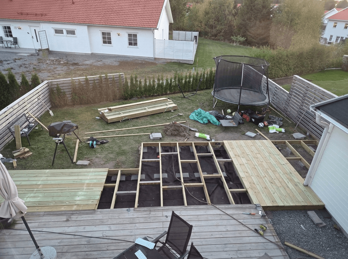 Yard design in no_style style — photo by GenRoom AI