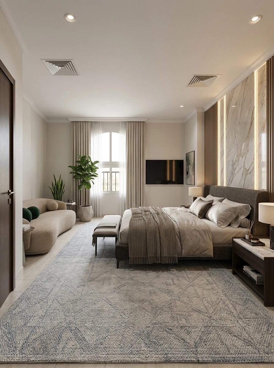 Interior design in Contemporary style — Bedroom by GenRoom AI