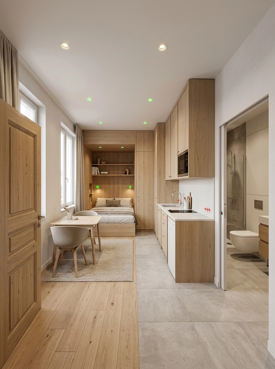 Interior design in Scandinavian style — other by GenRoom AI
