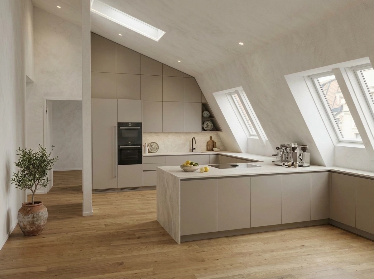 Mediterranean Kitchen design — interior photo by GenRoom AI