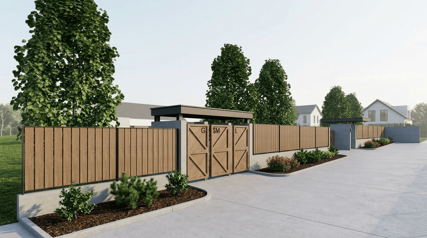 Yard design in no_style style — photo by GenRoom AI