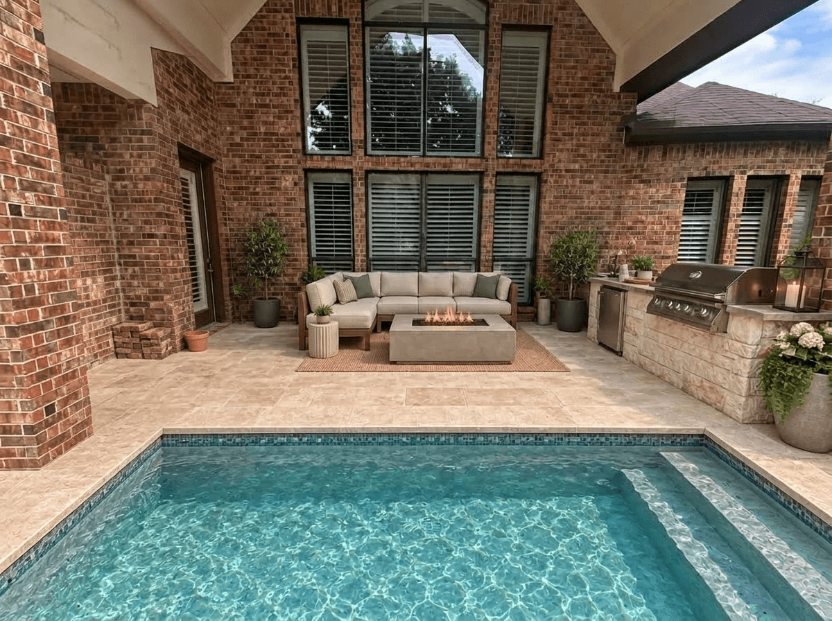 Yard design in no_style style — photo by GenRoom AI