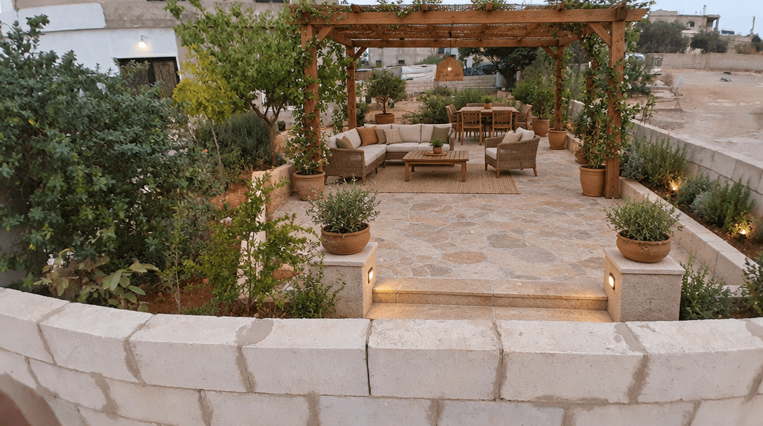 Landscape design in Classic Garden style — Yard by GenRoom AI