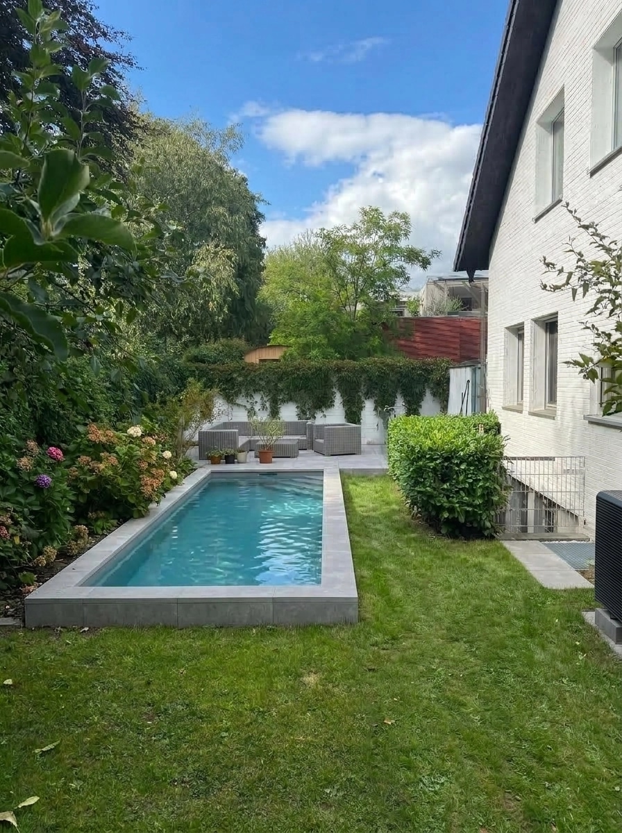Yard design in no_style style — photo by GenRoom AI