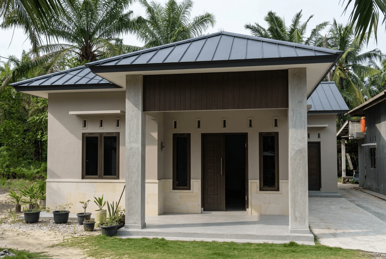 Facade design in Minimalist Facade style — Facade by GenRoom AI