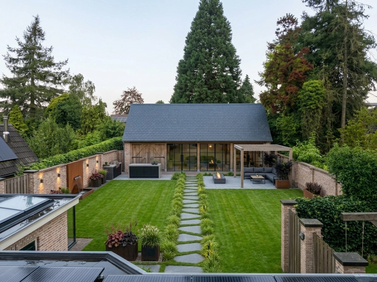 Contemporary Yard Yard design — yard photo by GenRoom AI