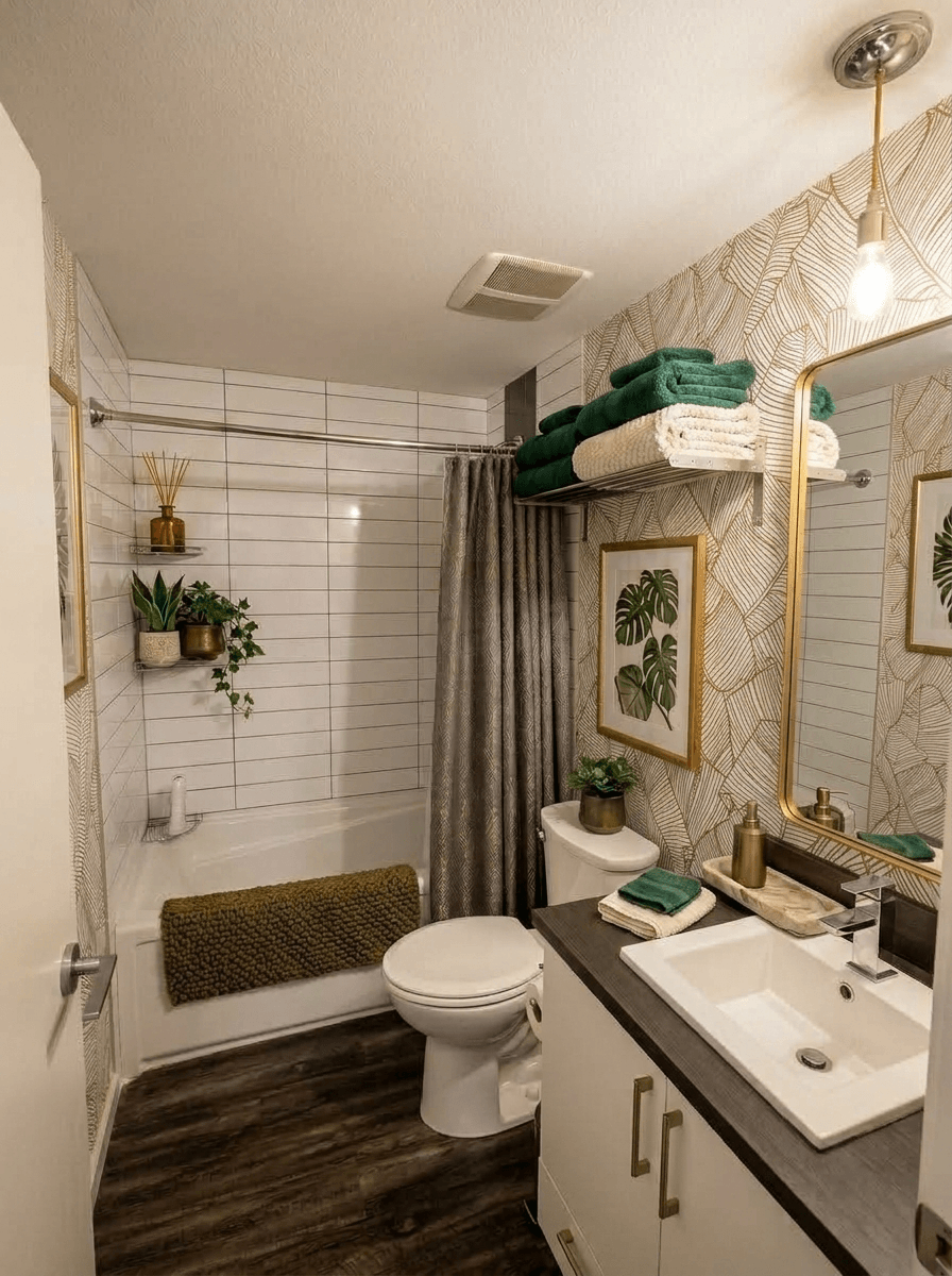 Bathroom interior in no_style style — photo by GenRoom AI