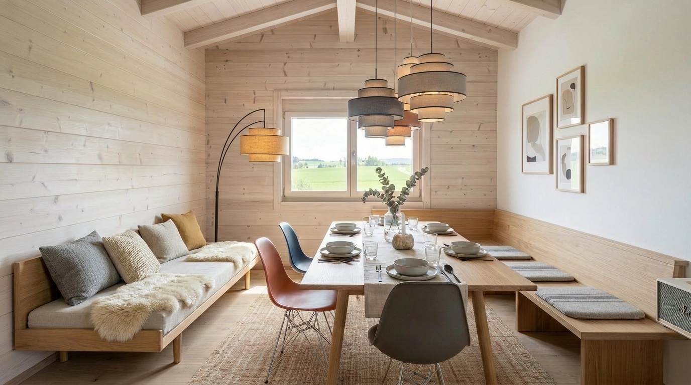 Interior design in Coastal / Hamptons style — dining_room by GenRoom AI