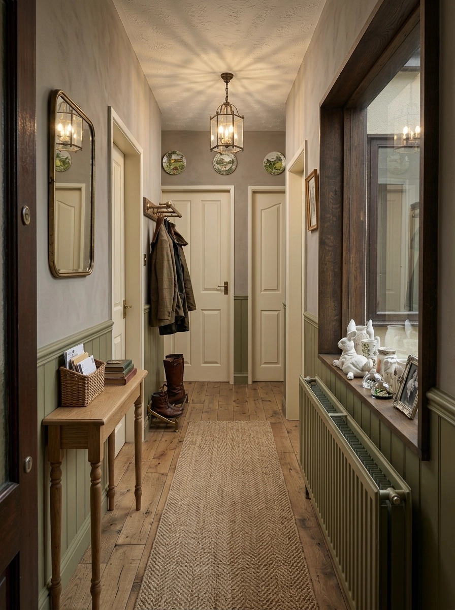 Interior design in Modern Farmhouse style — Hallway by GenRoom AI