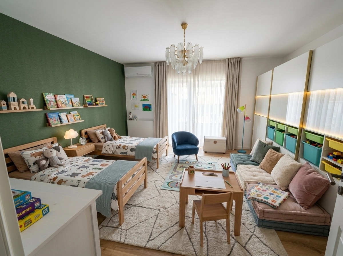 Interior design in Contemporary style — Living Room by GenRoom AI