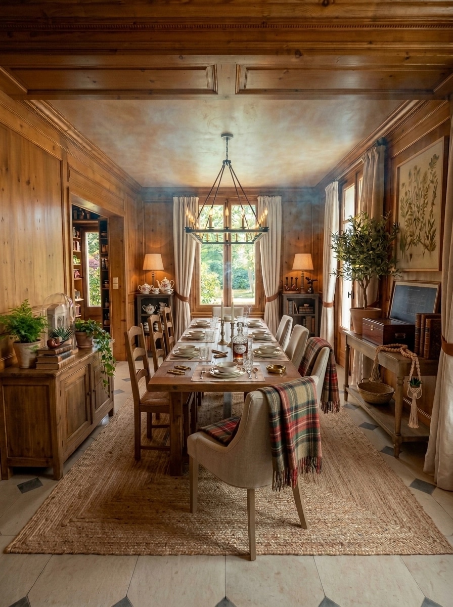 Interior design in Modern Farmhouse style — dining_room by GenRoom AI