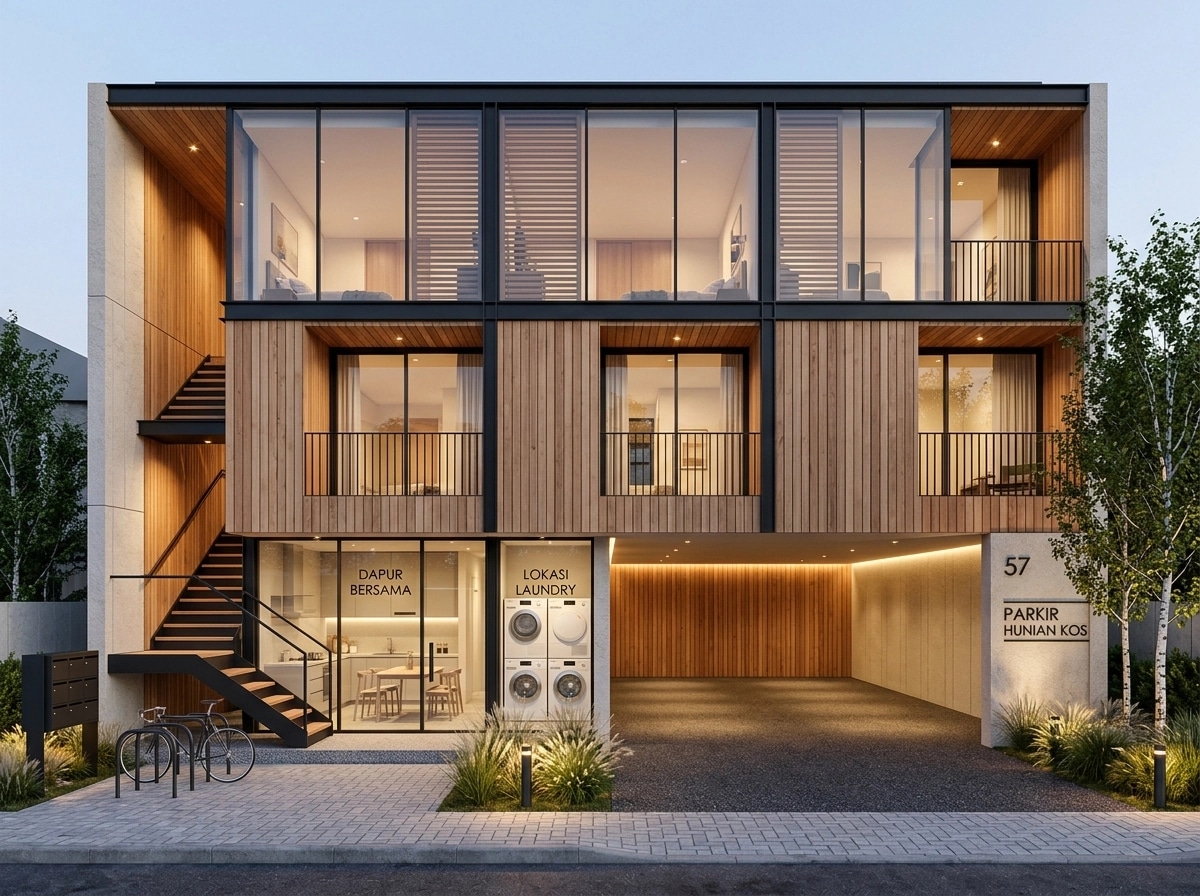 Scandinavian Facade Facade design — facade photo by GenRoom AI
