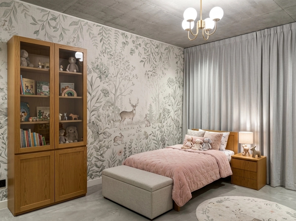 Contemporary Bedroom design — interior photo by GenRoom AI