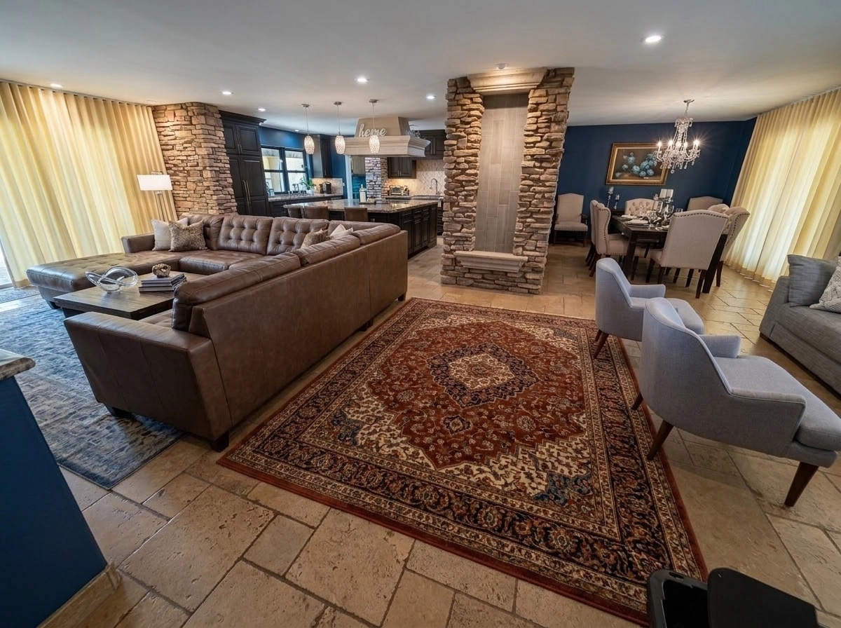 Interior design in Contemporary style — Living Room by GenRoom AI