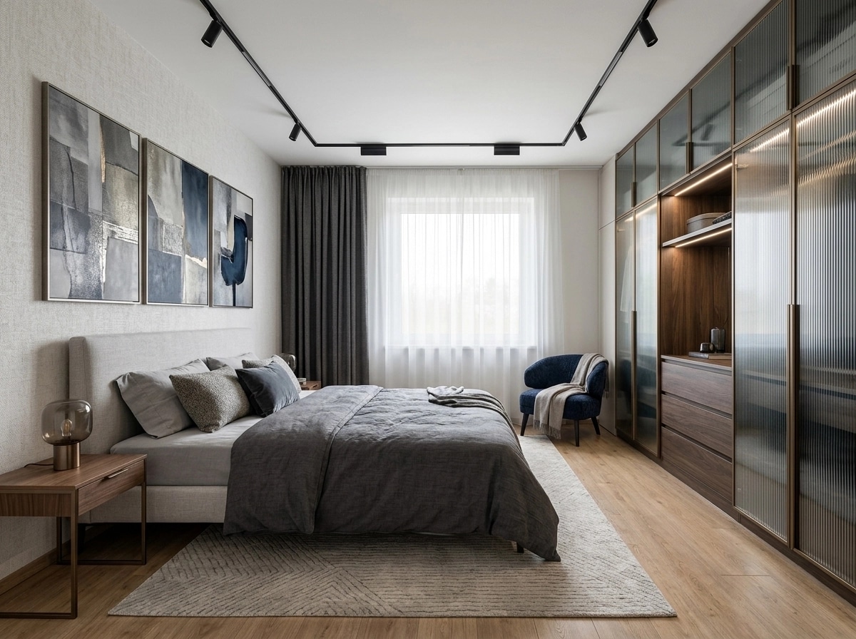 Interior design in Contemporary style — Bedroom by GenRoom AI
