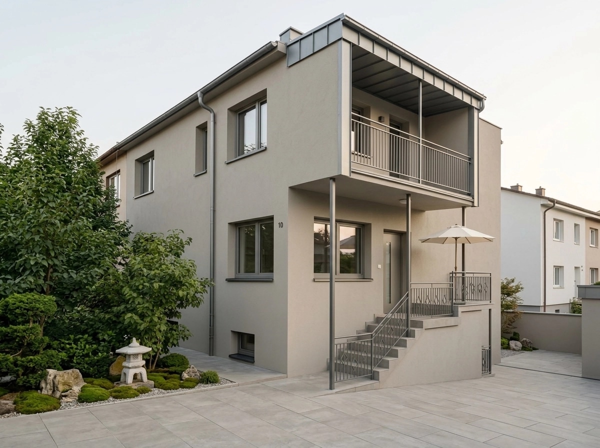 Minimalist Facade Facade design — facade photo by GenRoom AI