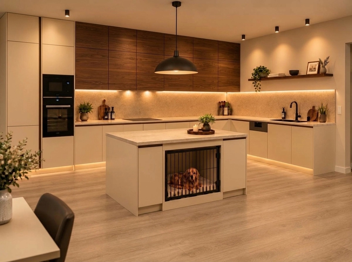 Kitchen interior in no_style style — photo by GenRoom AI