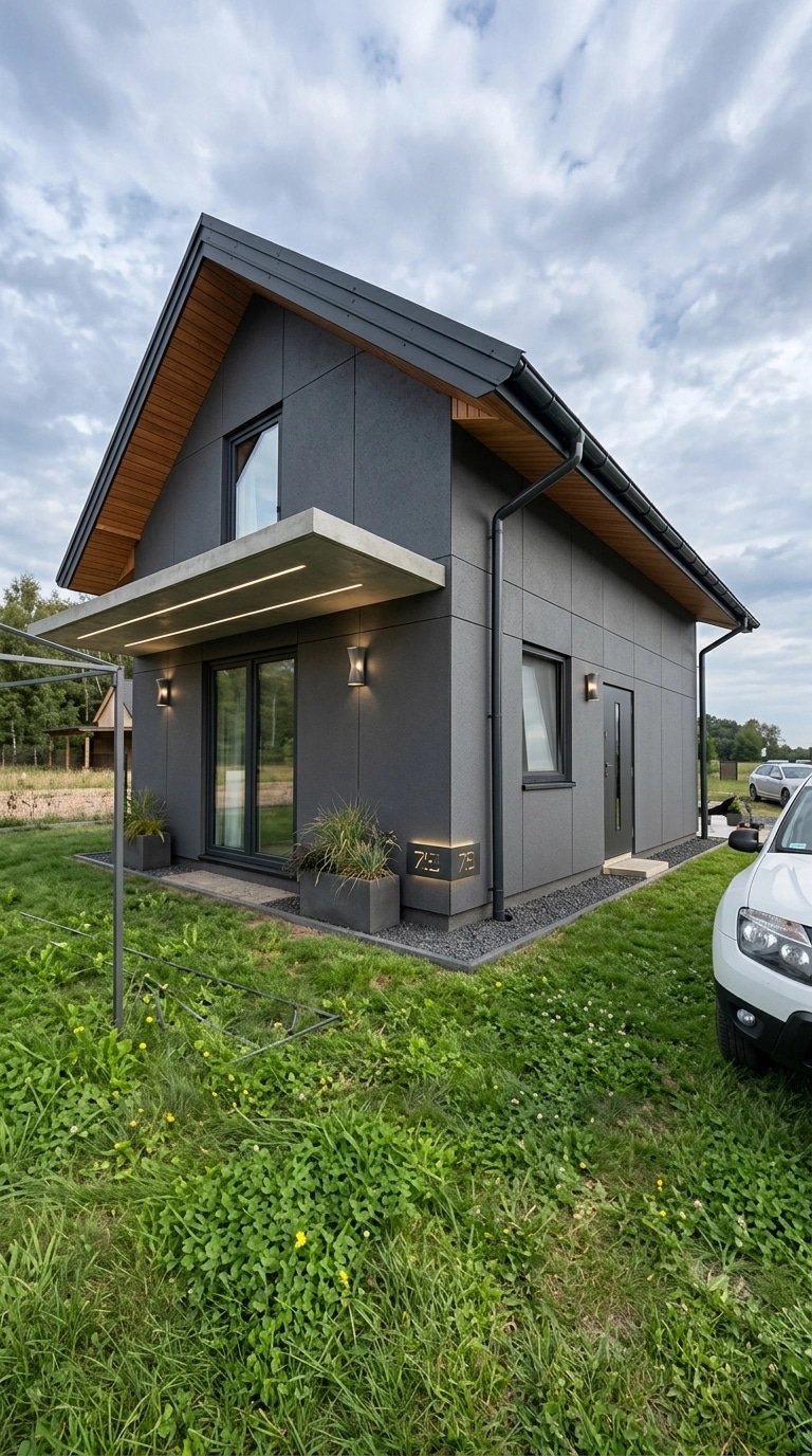 Contemporary Facade Facade design — facade photo by GenRoom AI