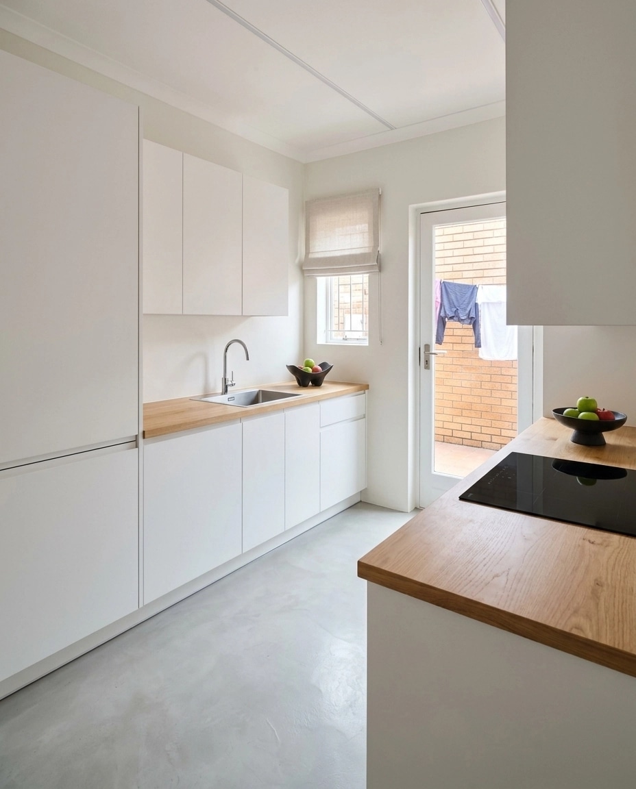 Minimalism Kitchen design — interior photo by GenRoom AI