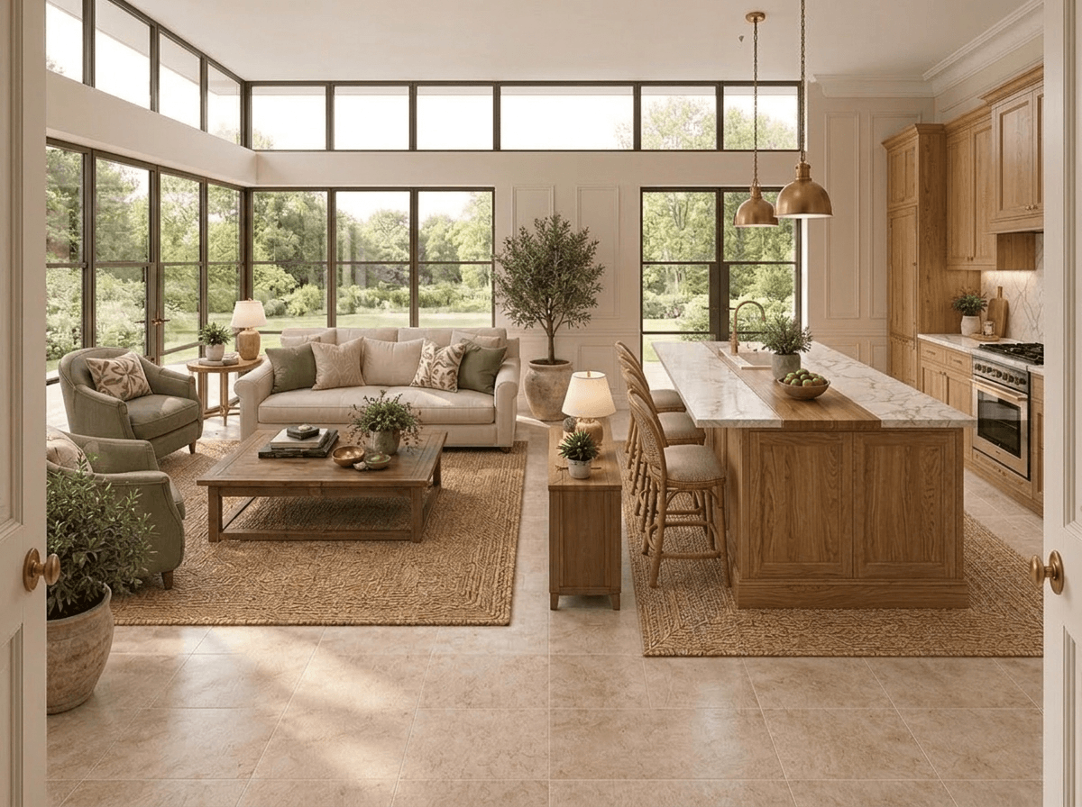 Classic Living Room design — interior photo by GenRoom AI