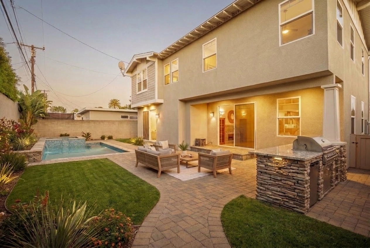 Yard design in no_style style — photo by GenRoom AI