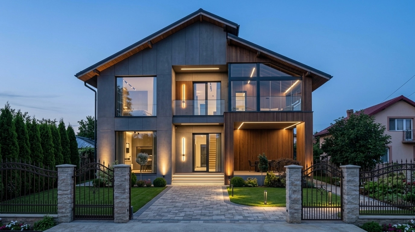 Facade design in Minimalist Facade style — Facade by GenRoom AI