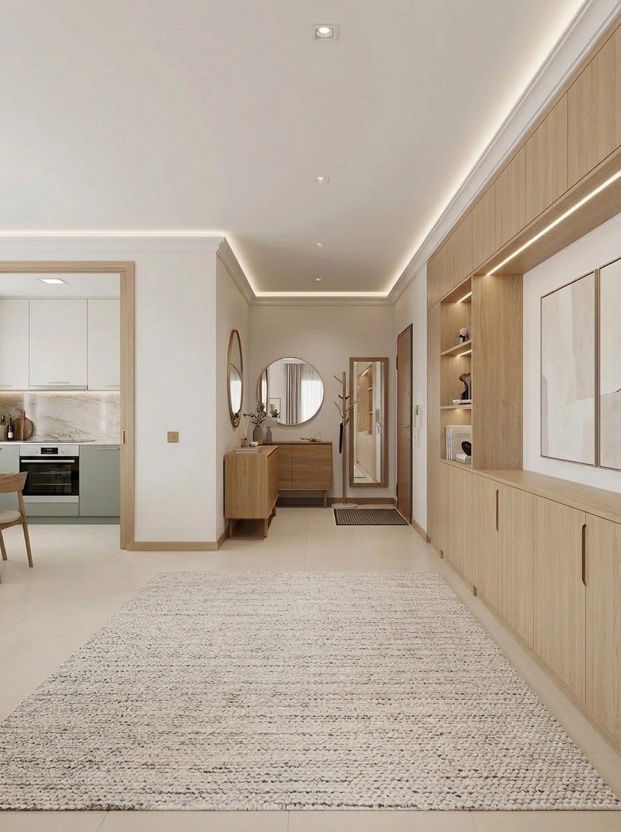 Scandinavian Living Room design — interior photo by GenRoom AI