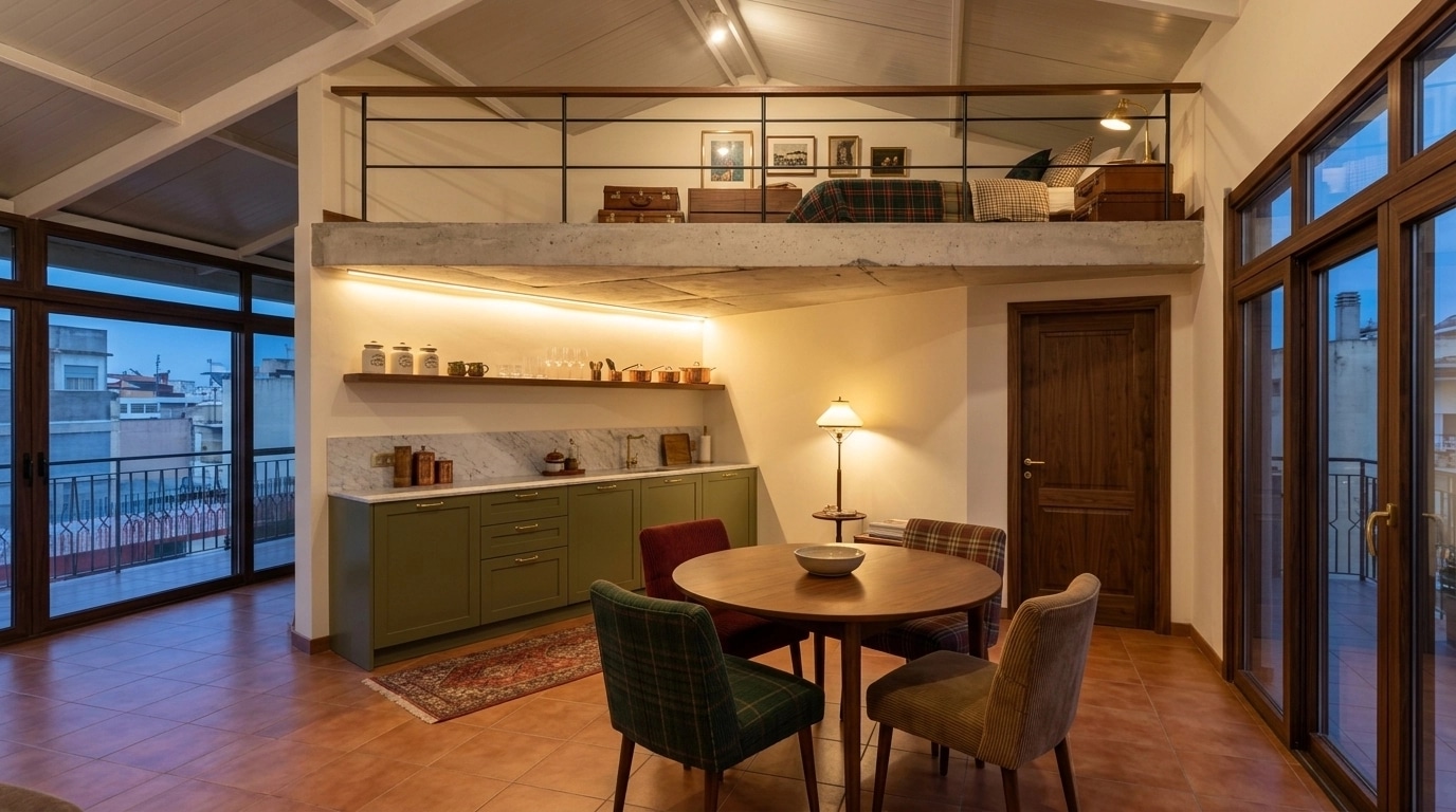 Kitchen interior in no_style style — photo by GenRoom AI