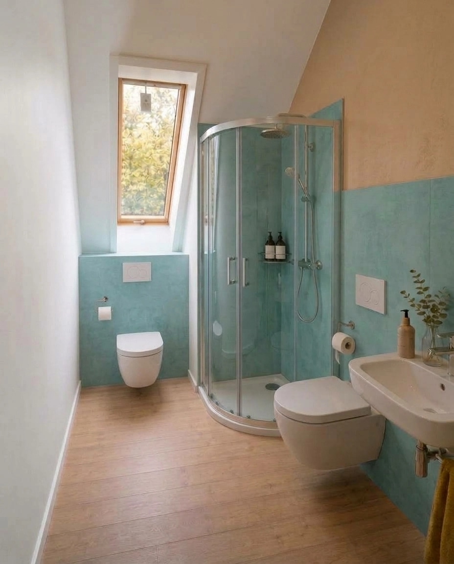 Bathroom interior in no_style style — photo by GenRoom AI