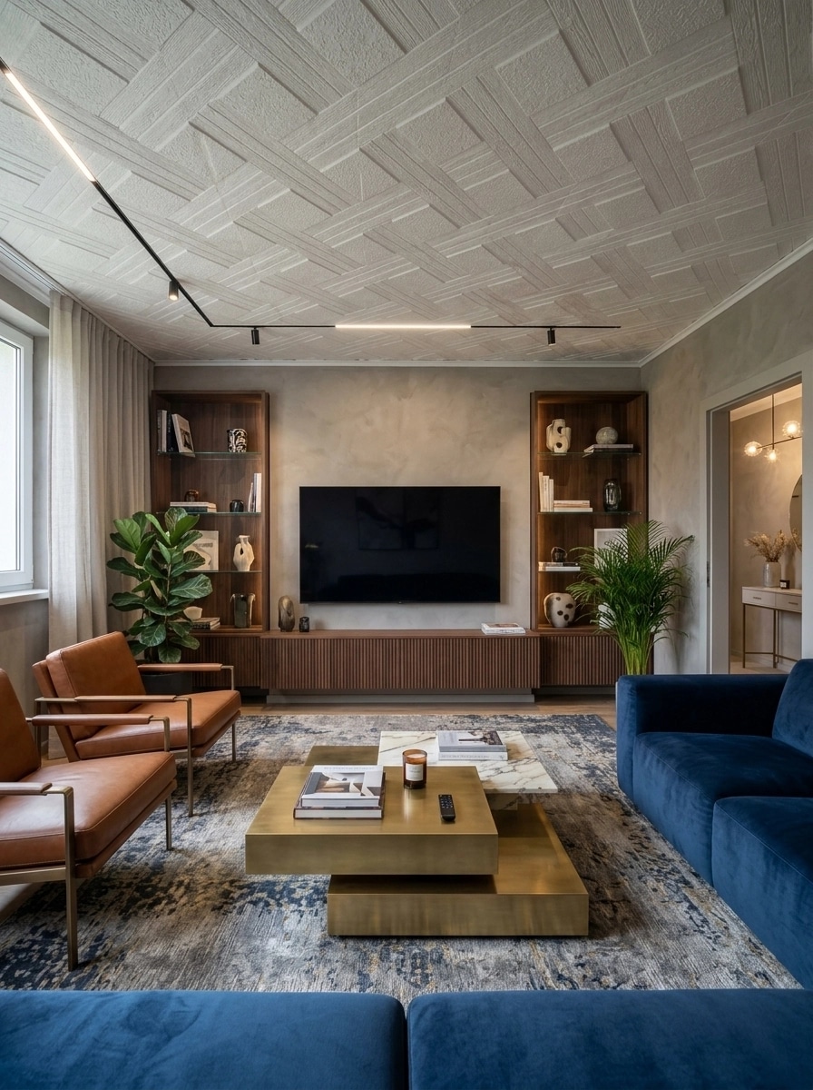 Interior design in Contemporary style — Living Room by GenRoom AI