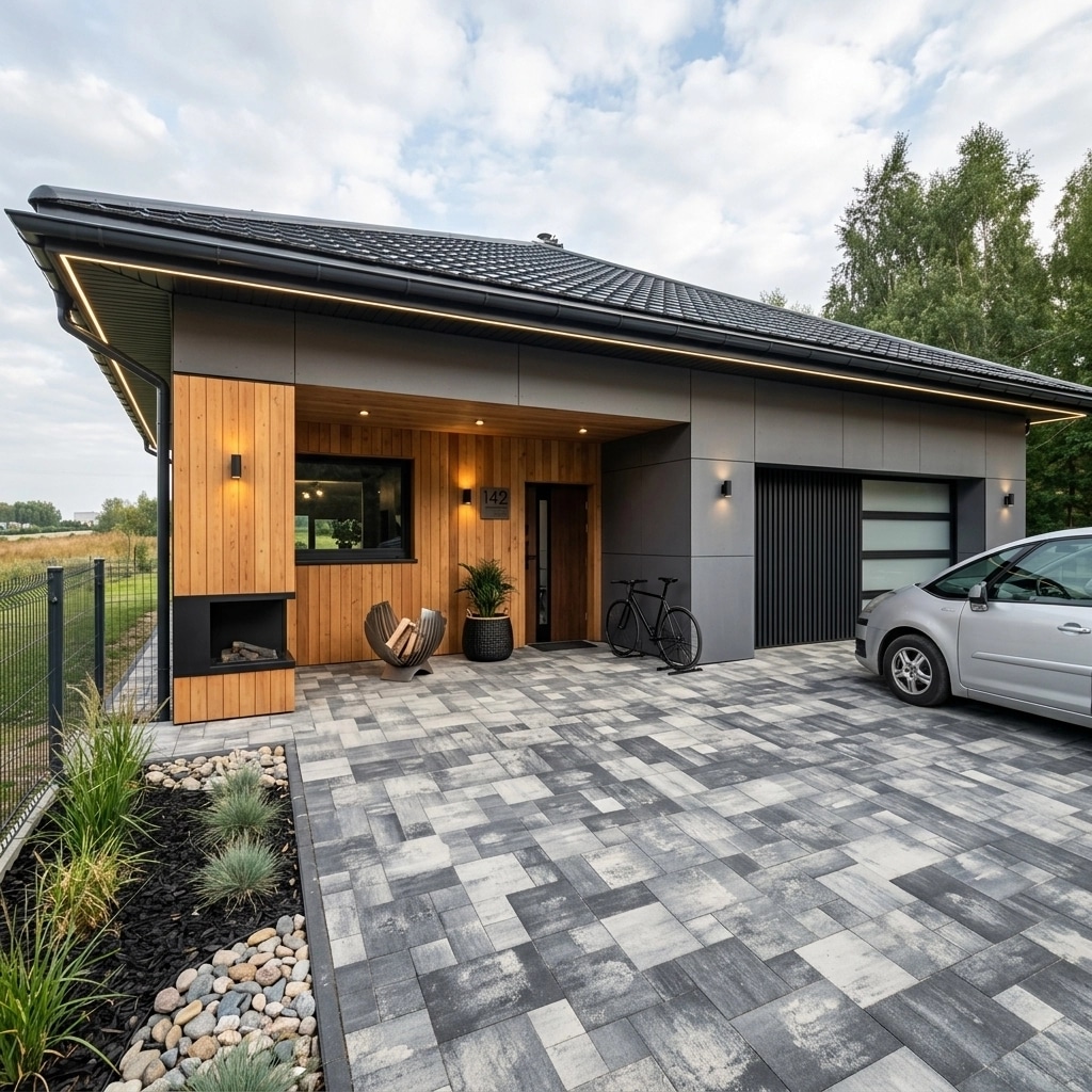 Facade design in Contemporary Facade style — Facade by GenRoom AI