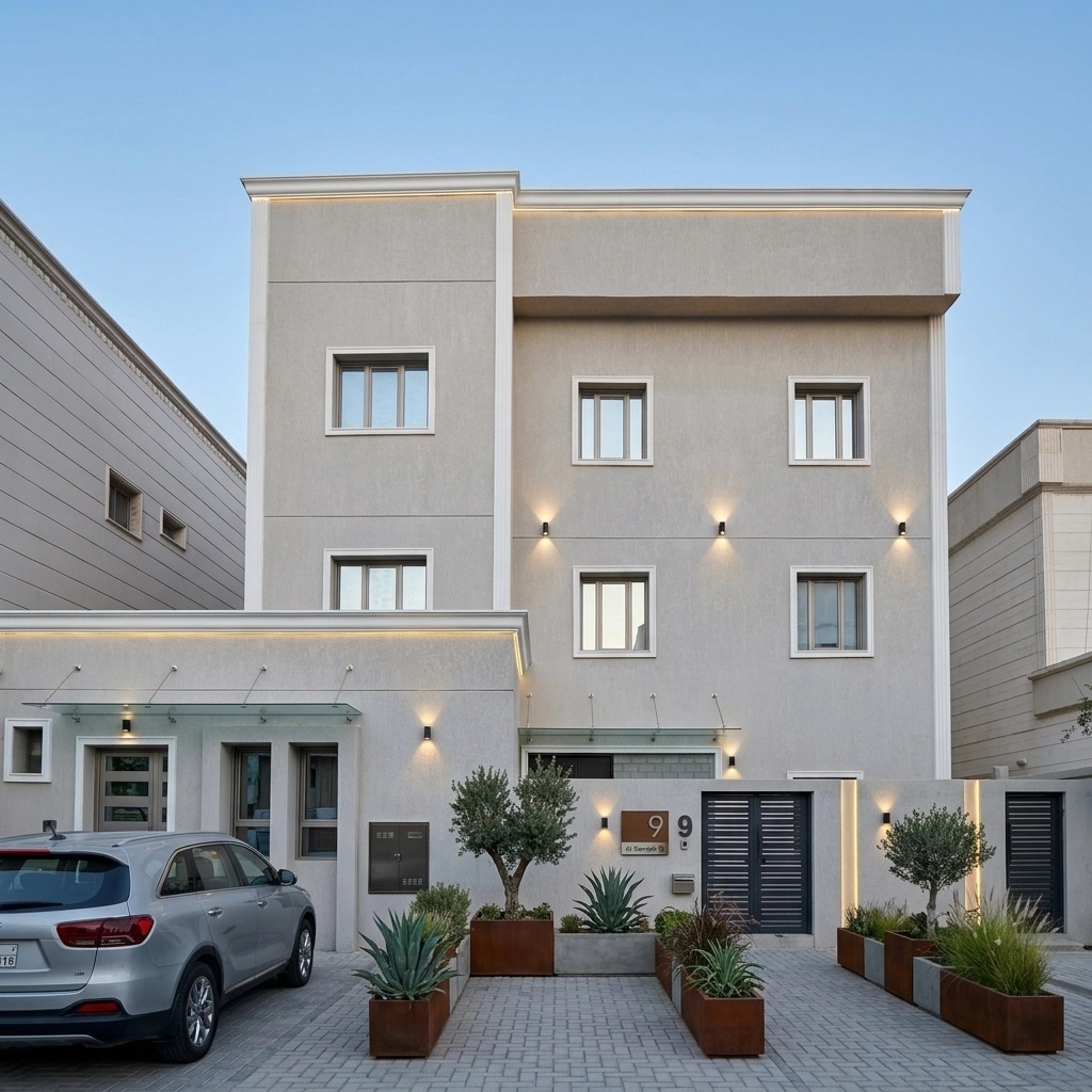 Contemporary Facade Facade design — facade photo by GenRoom AI