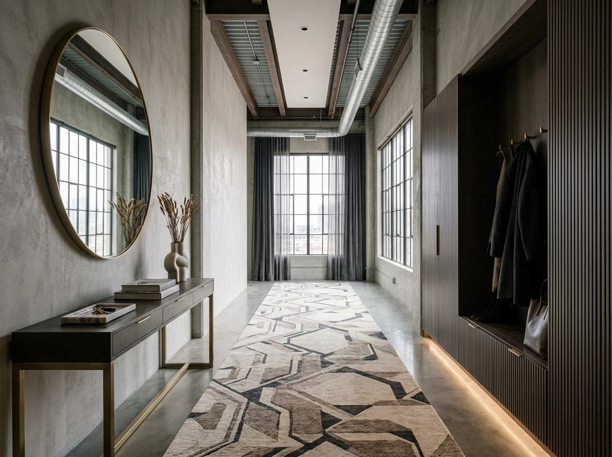 Interior design in Contemporary style — Hallway by GenRoom AI