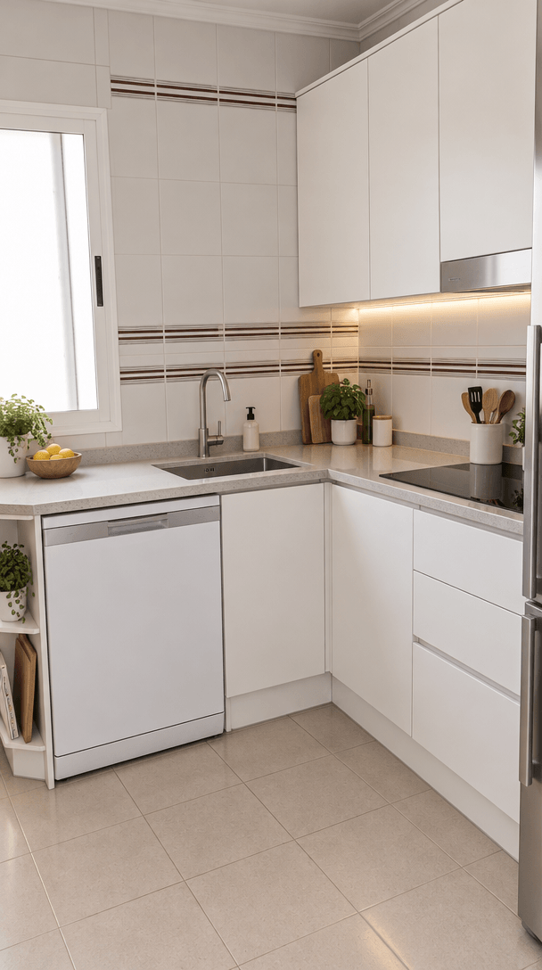 Minimalism Kitchen design — interior photo by GenRoom AI
