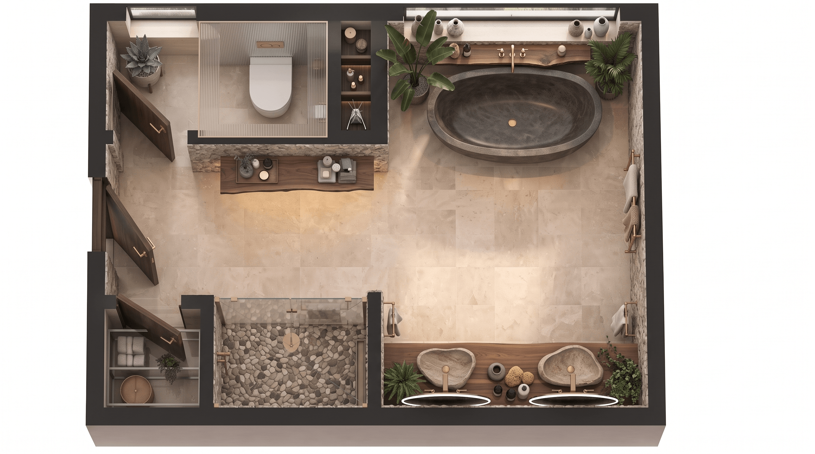Interior design in Contemporary style — Living Room by GenRoom AI