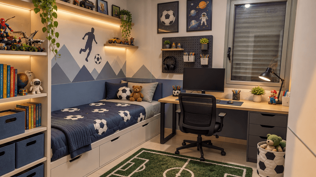 Office interior in no_style style — photo by GenRoom AI
