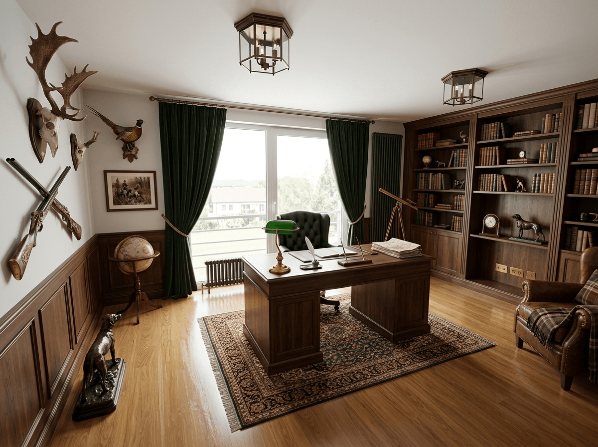 Classic Office design — interior photo by GenRoom AI