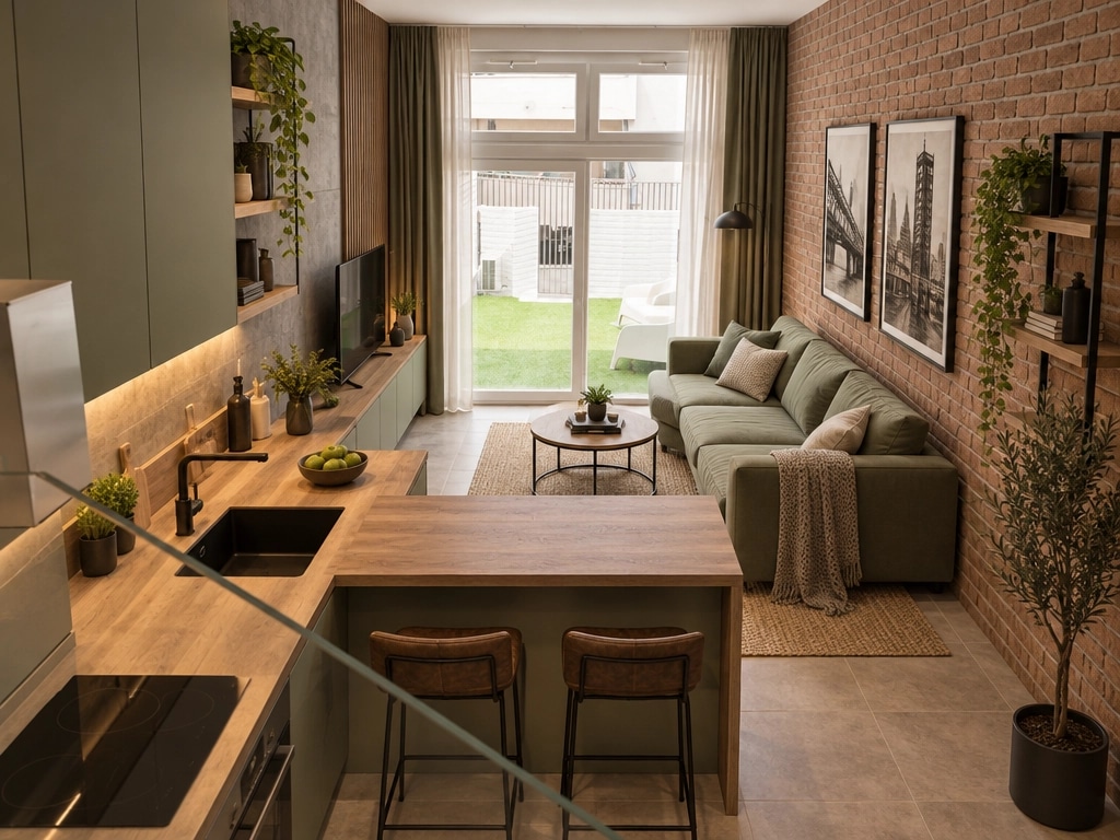 Design interior în stil Loft / Industrial — other de GenRoom AI