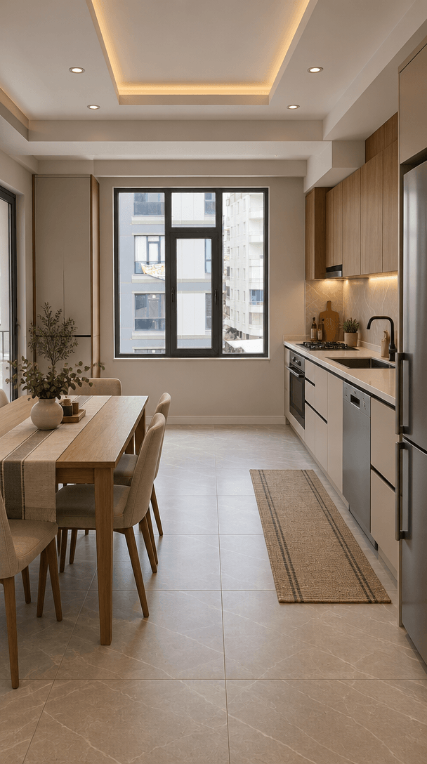 Kitchen interior in no_style style — photo by GenRoom AI