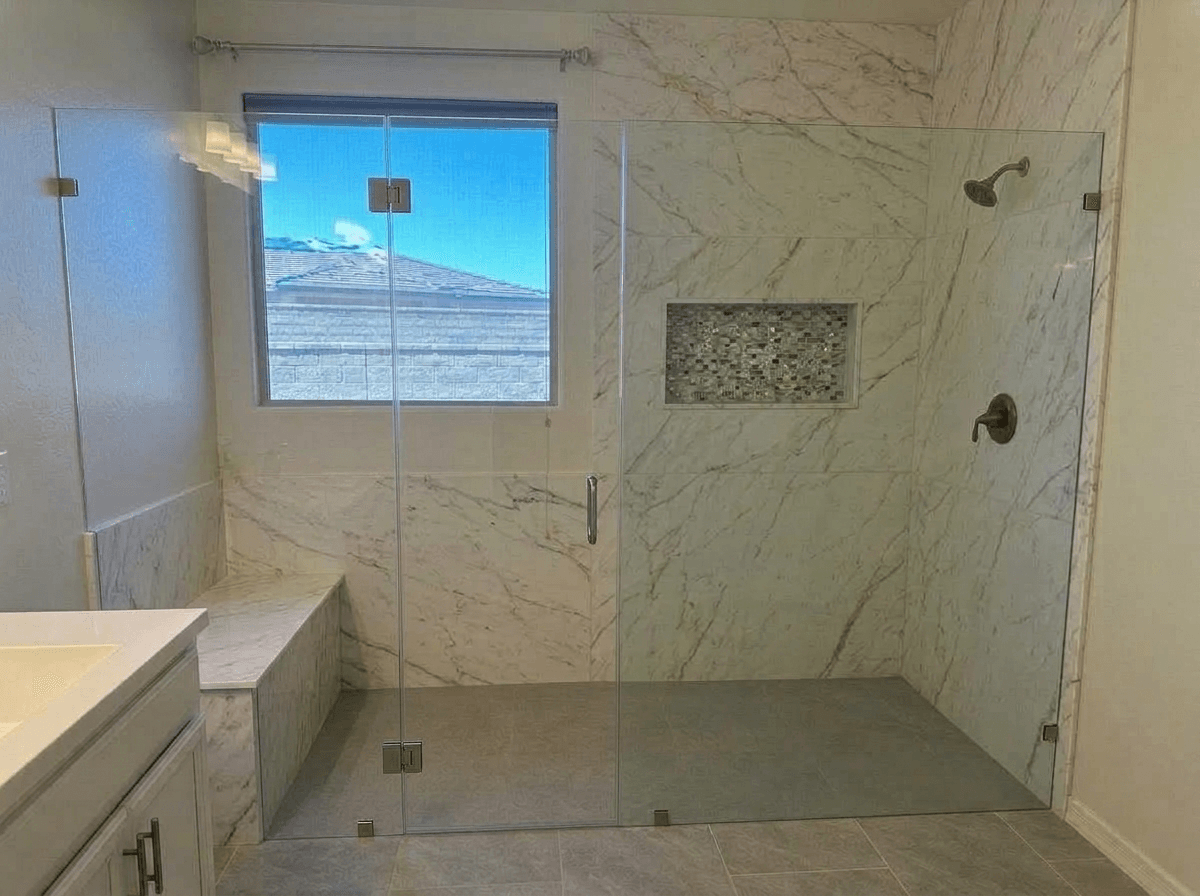Bathroom interior in no_style style — photo by GenRoom AI