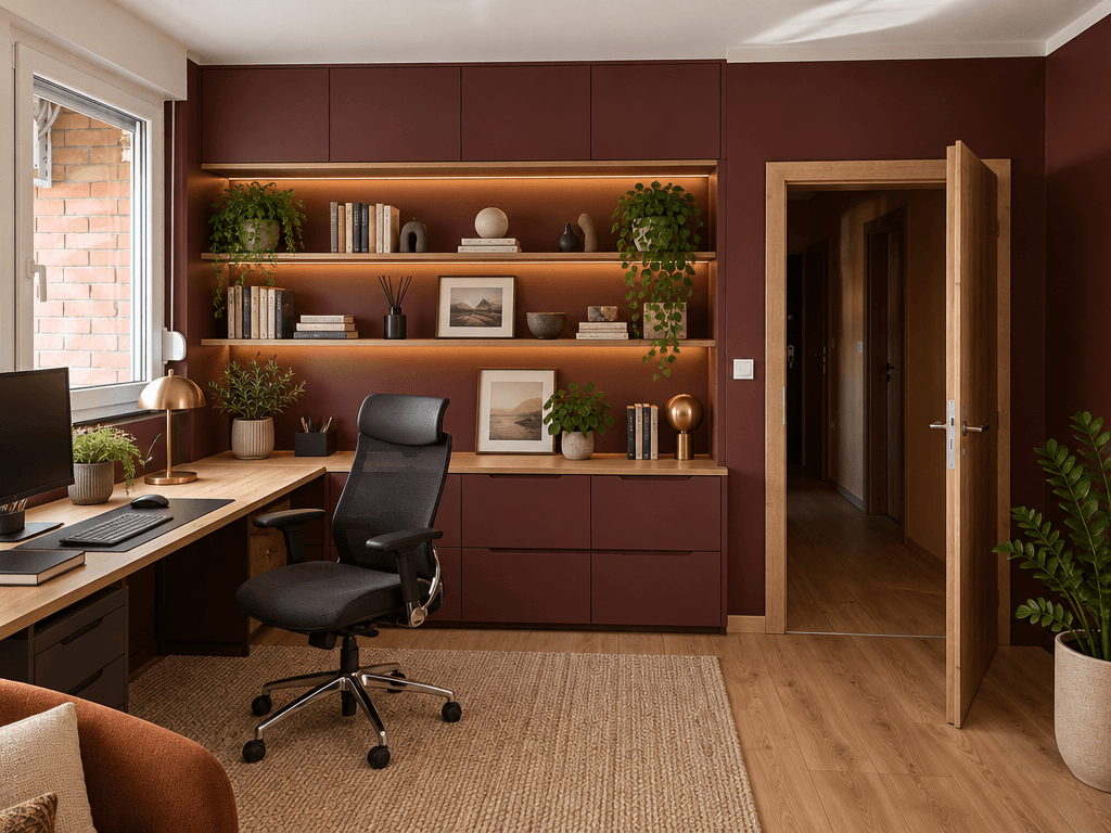 Interior design in Contemporary style — home_office by GenRoom AI