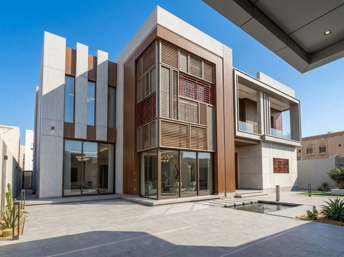 Contemporary Facade Facade design — facade photo by GenRoom AI