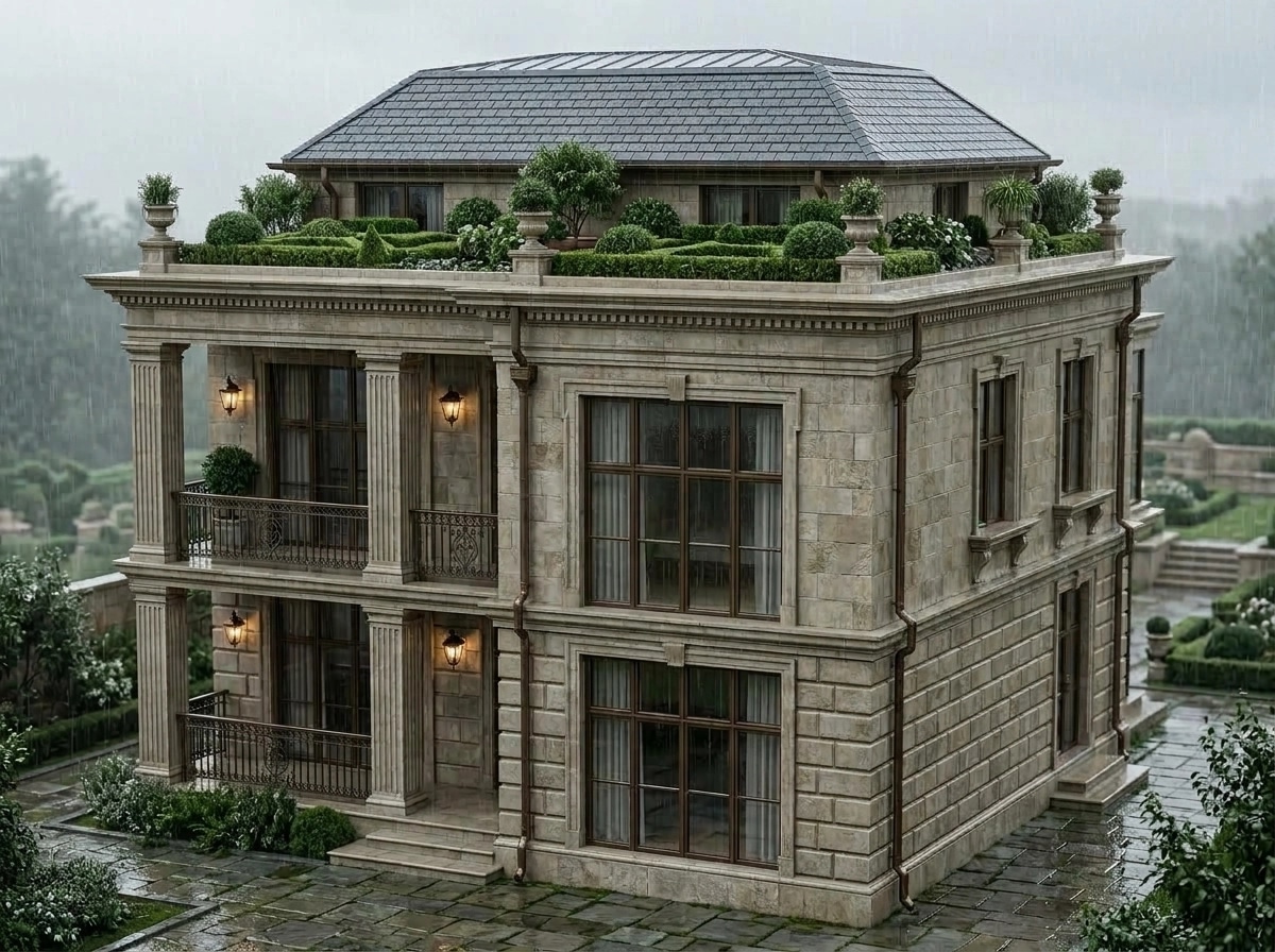 Facade design in Classic Facade style — Facade by GenRoom AI