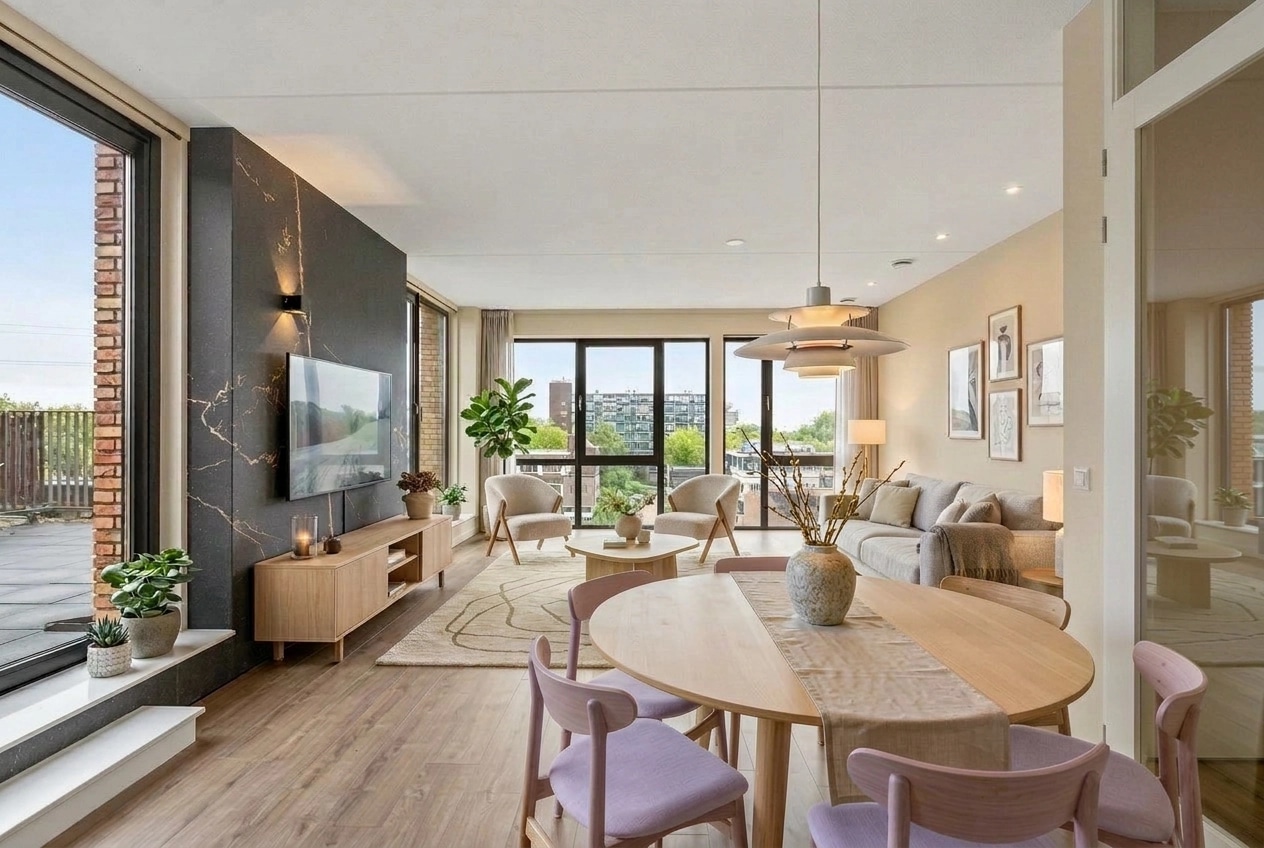 Scandinavian Living Room design — interior photo by GenRoom AI