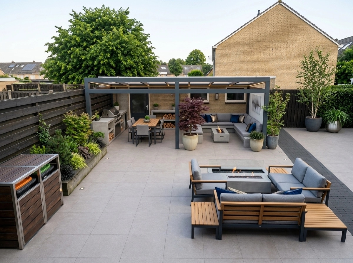 Contemporary Yard Yard design — yard photo by GenRoom AI