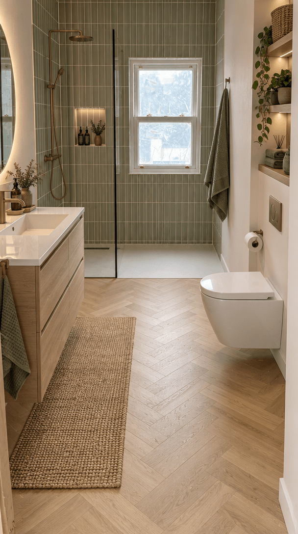 Bathroom interior in no_style style — photo by GenRoom AI