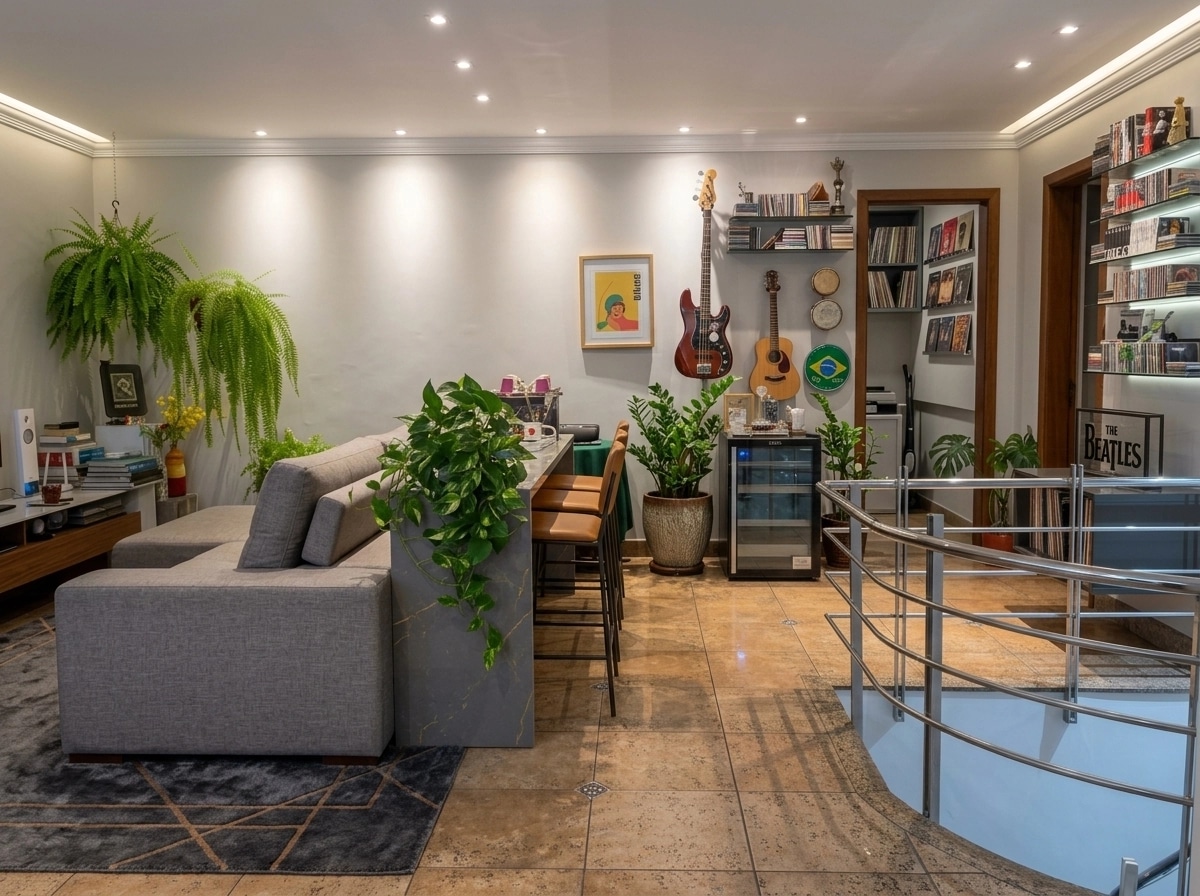 Interior design in Contemporary style — Living Room by GenRoom AI