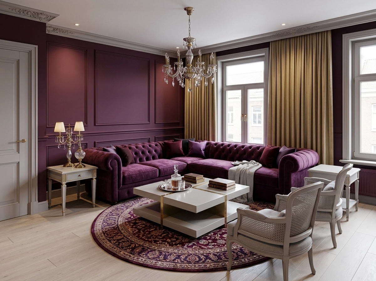 Interior design in Classic style — Living Room by GenRoom AI