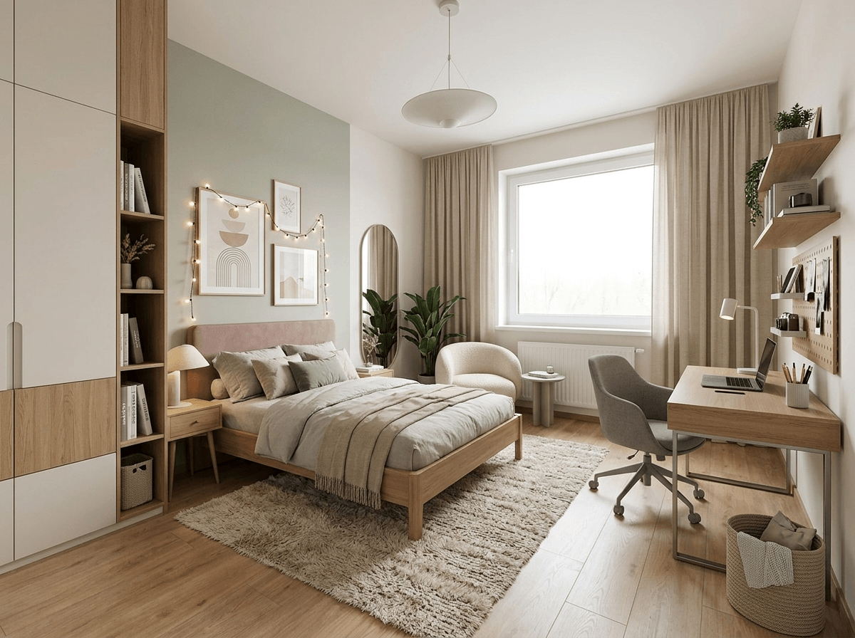 Interior design in Contemporary style — Kids Room by GenRoom AI